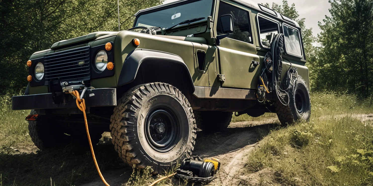 Wciągarki elektryczne samochodowe