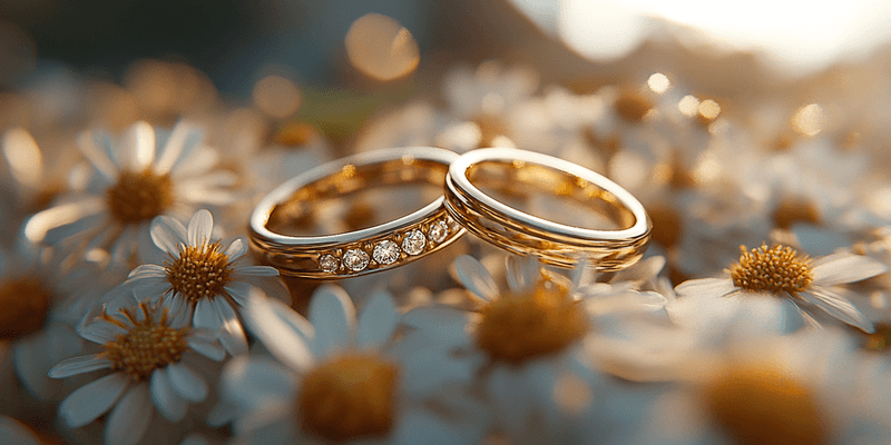 Ile złota na obrączki?