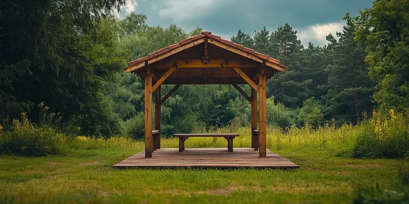 Jakie krokwie na dach altany?