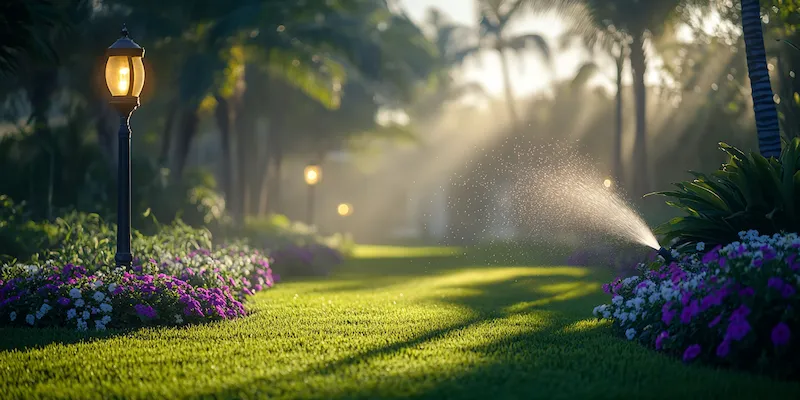 Nawadnianie ogrodu jakie ciśnienie wody?