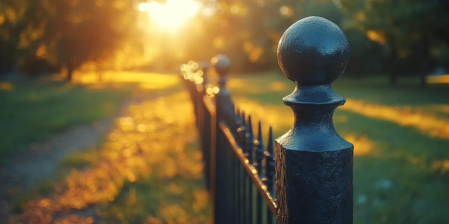 Jakie słupki metalowe do ogrodzenia?