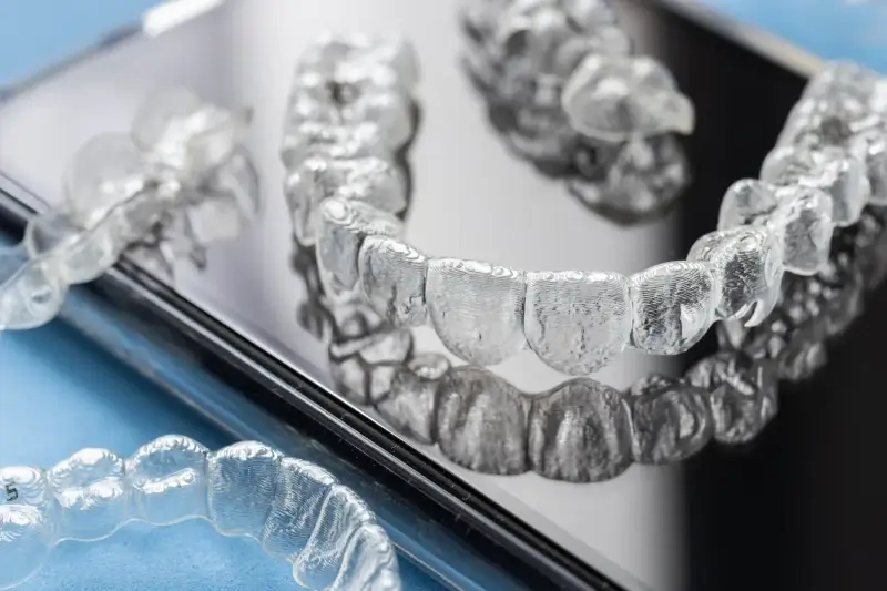 Noszenie nakładek Invisalign