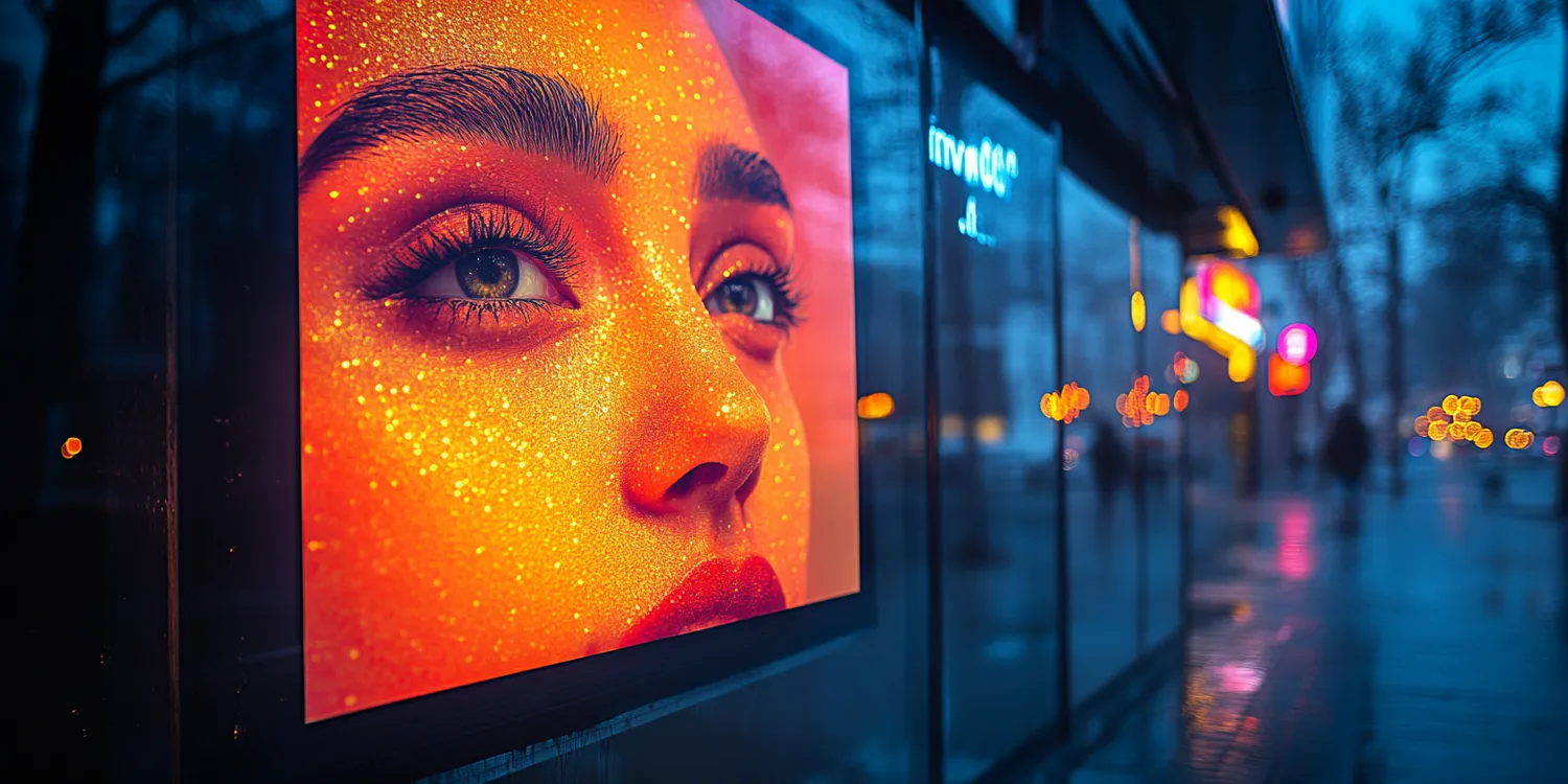 Druk cyfrowy na banerach i plakatach