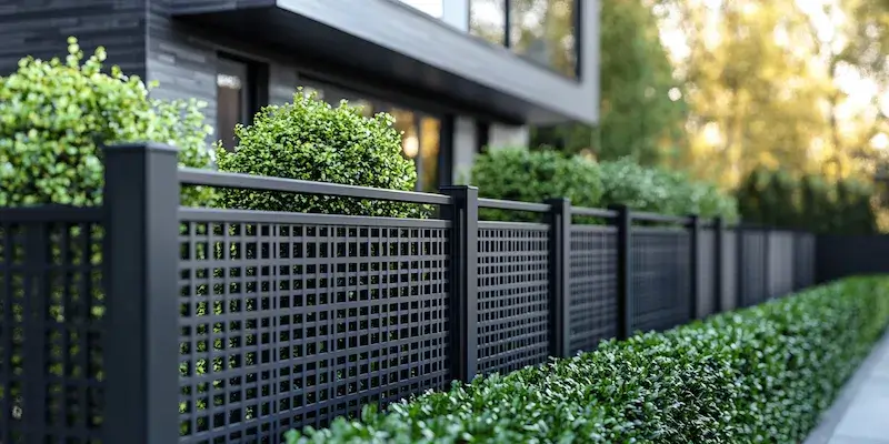 ozdobne ogrodzenie z Polski