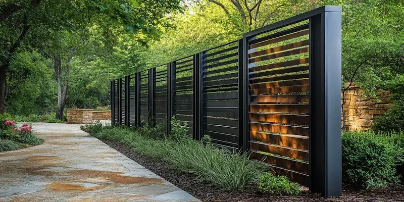 Metallzäune aus Polen