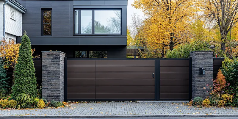 Z&auml;une aus Polen mit montage