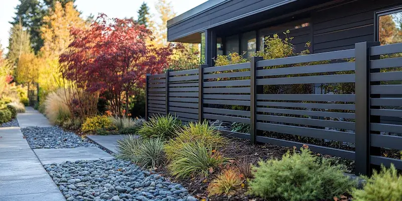 Zaunelemente aus Polen