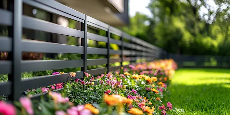 Schmuckzaun aus Polen