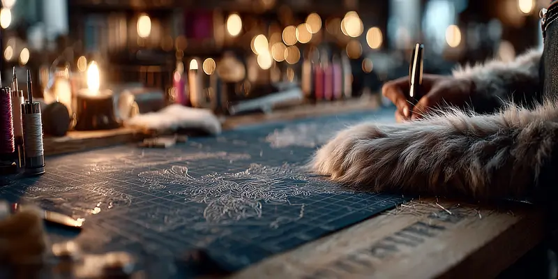 Gdzie kupić futro na rolce do cosplay