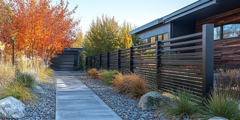 Sichtschutzzaun aus Polen mit Montage