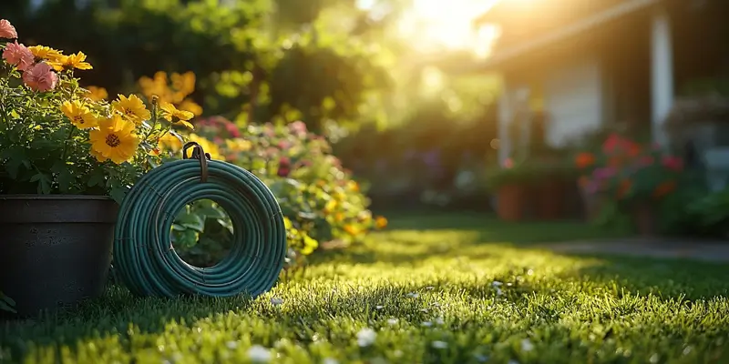 Bęben jak zrobić wieszak na wąż ogrodowy?