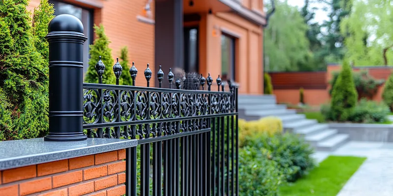 Gartenzaun Metall Polen