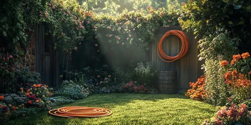 Jak zrobić uchwyt na wąż ogrodowy?