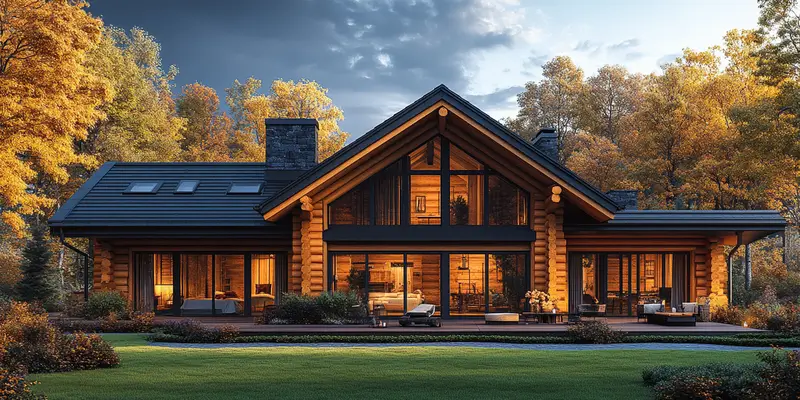  Najlepszy styl dla drewnianych domów